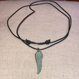 Adjustable cord necklace